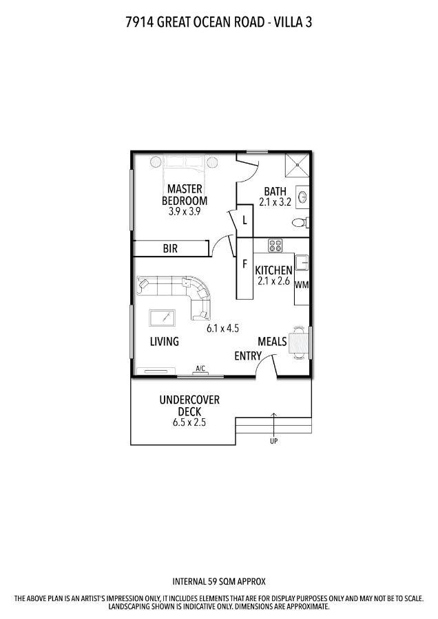 Otway Coastal Villas, 1 Bedroom Villa. Princetown Eksteriør billede